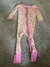 Birdie Bean Lennon Bamboo Convertible Zippered Pajamas 6-12m