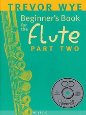 Beginner's Book for Flute Part 2 Learn to Play Lessons Trevor Wye Book CD