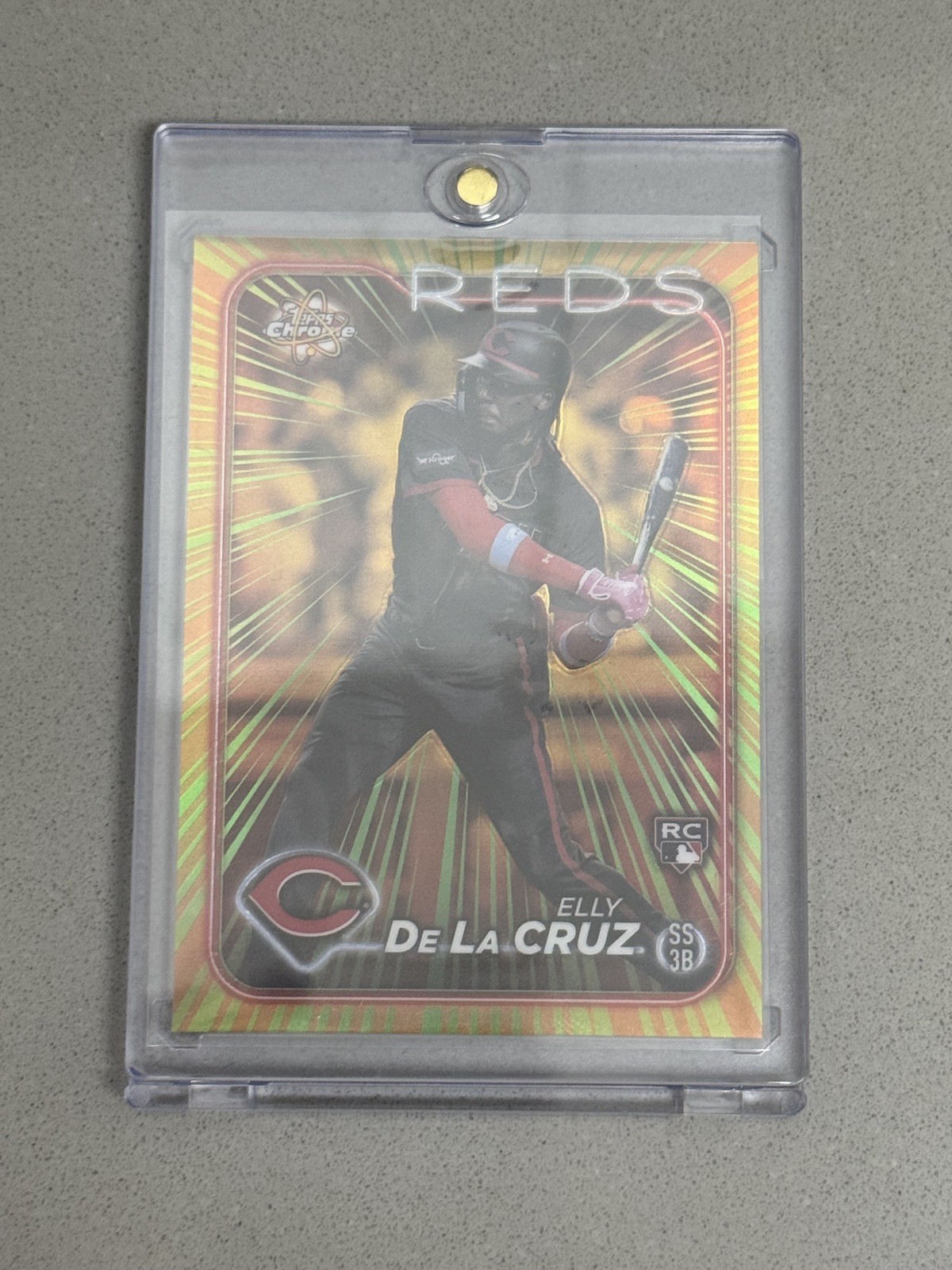 2024 Topps Chrome - Radiating Rookies Elly De La Cruz #RR-1 (RC)
