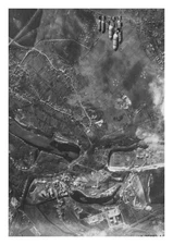 WW2 USAAF Bombers Over Berlin 1944 Photo Print 8x10 Picture