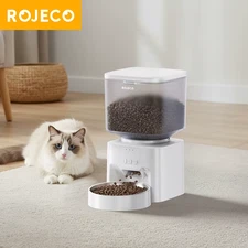 4.5L Automatic Dog Feeder Smart Cat Food Dispenser WIFI APP Remote Control Voice