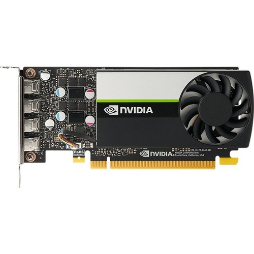 PNY NVIDIA T1000 Graphic Card - 4 GB GDDR6 - Low-profile (VCNT1000PB) - Picture 6 of 8