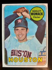 1969 Topps #594 Dooley Womack Astros EX-NM