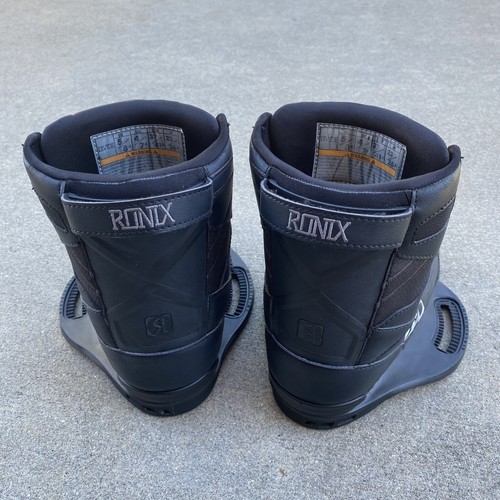 Stivali da wakeboard Ronix Divide, neri - taglia 5-8,5 - Foto 6 di 11