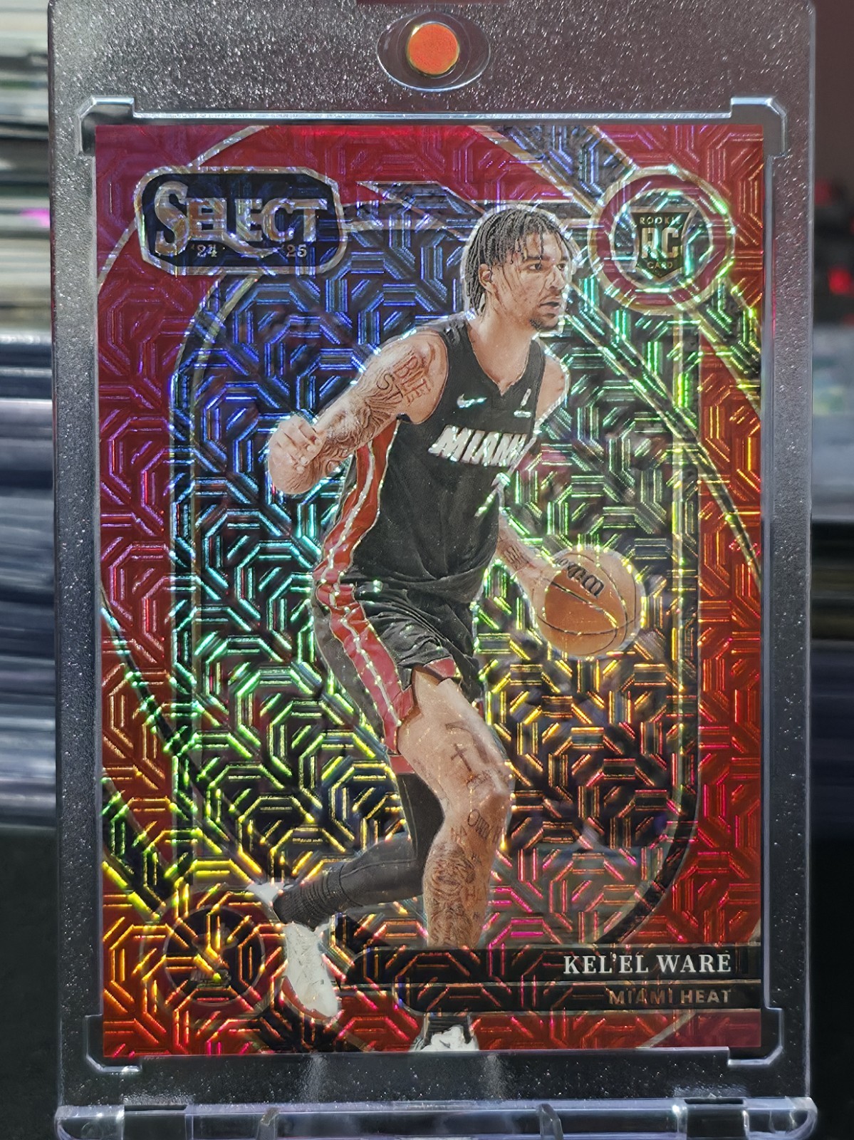 Kel'el Ware Red Mojo Courtside /20 2024-25 Panini Select