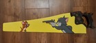 Hand Painted Saw Tattoo Removal Tattoo Parlour Sign Man Cave tom and jerry