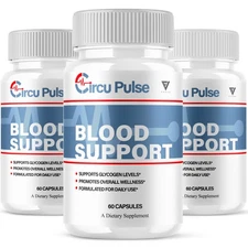 (3 Pack) CircuPulse Glycogen Capsules, Circu Pulse Health Formula (180 Capsules)