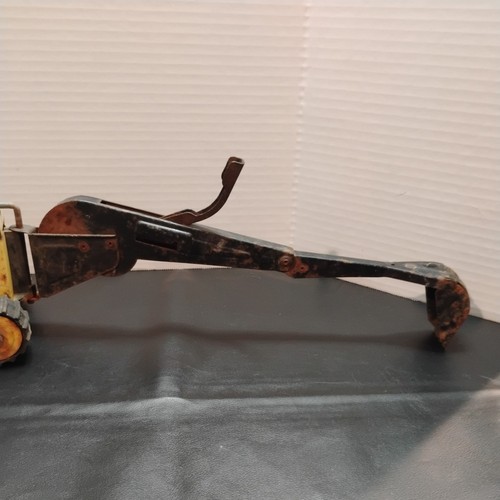 VTG Metal Tonka T-6 Track Front End Loader Backhoe Bulldozer Parts or restore. - Picture 7 of 15