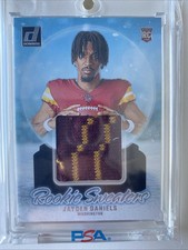2024 Donruss Football Jayden Daniels Rookie Sweaters Holiday #RHS-JDA