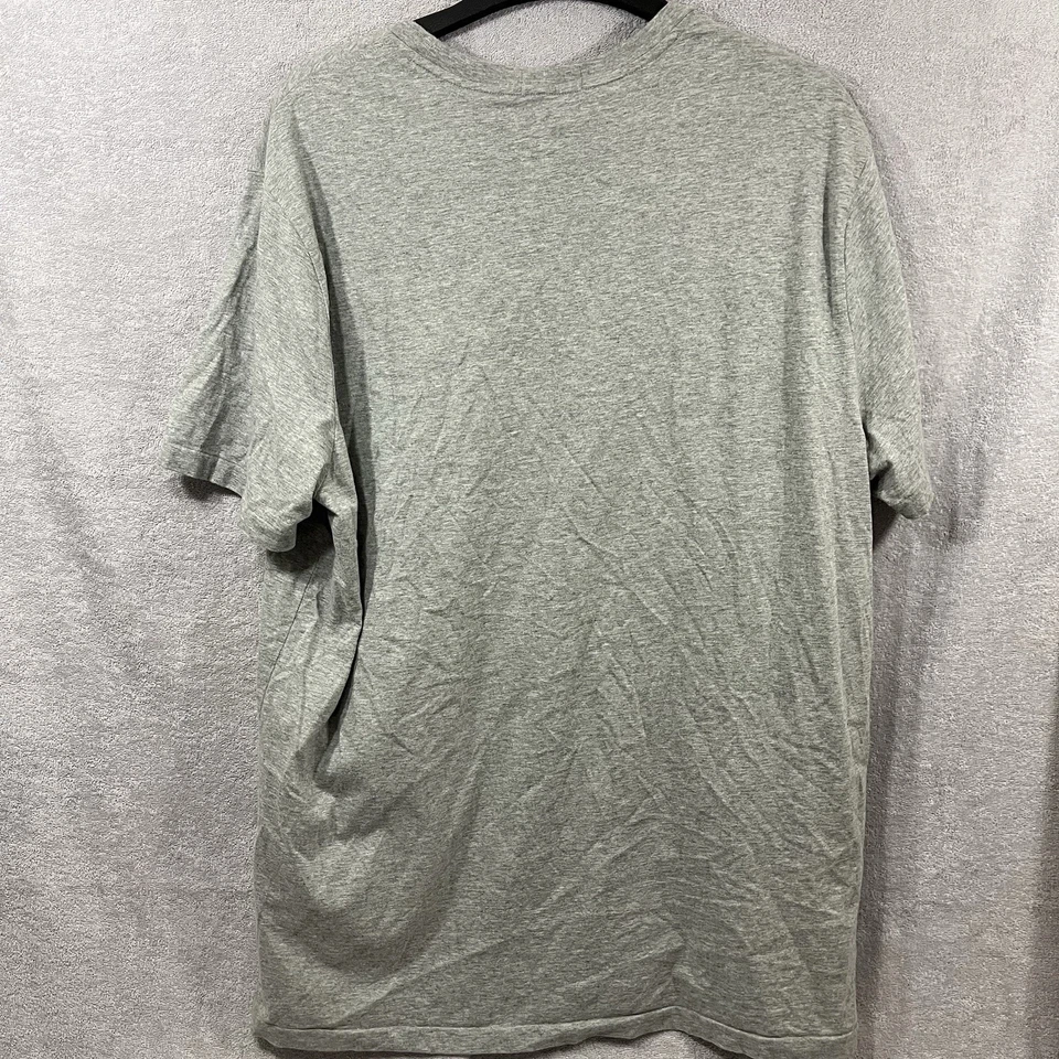 Polo Ralph Lauren Polo Bear T-Shirt Size 2XB Gray Fisherman Outdoors Sports Tee - Image 3 of 4