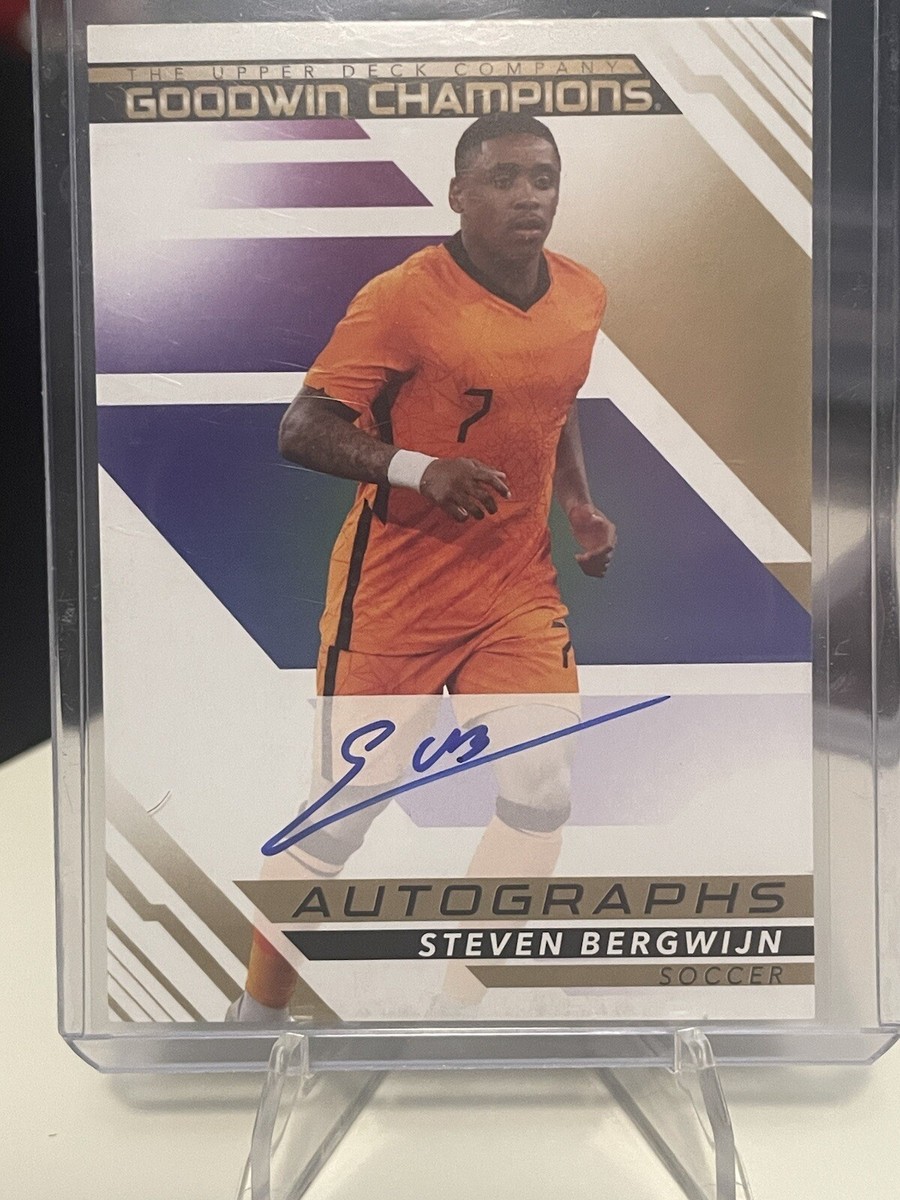 2022 UD Goodwin Champions Auto #A-SB Steven Bergwijn