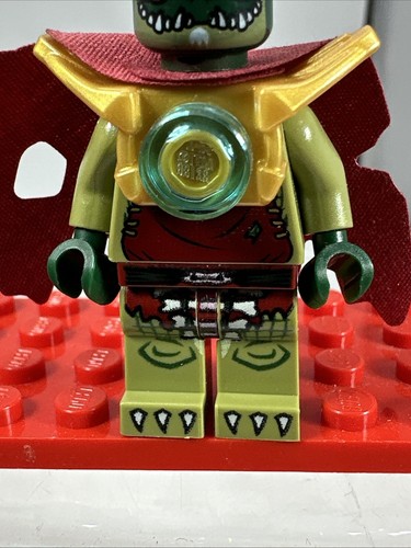 LEGO Crominus crocodile cape minifigure Legends of Chima No Helmet - Picture 3 of 5