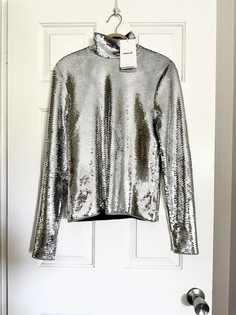 sequin top h&m australia