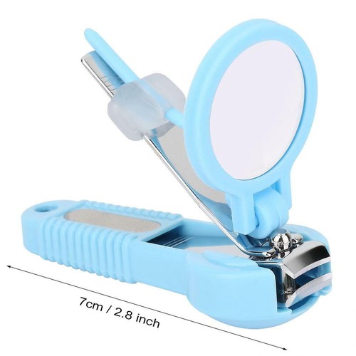 2-Pack Baby Nail Clipper with 3X Magnifier, Toenail Fingernail Clipper For Kids - Picture 5 of 7