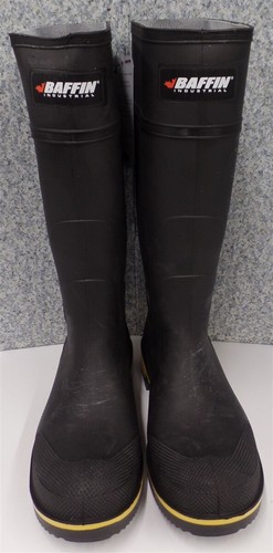 Boots Mens BAFFIN STP Maximum US 10 BLACK Safety Toe & Plate NEW