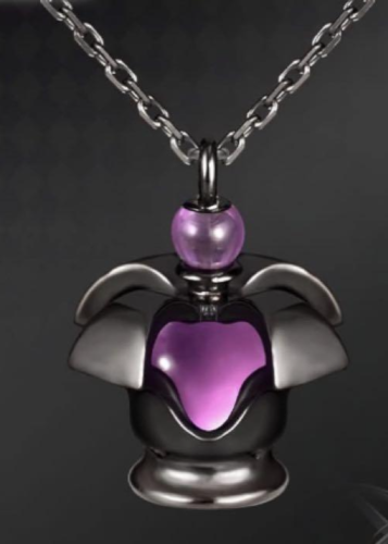 Puella Magi Madoka Magica x U-Treasure Dark Orb Motif Silver Necklace - Picture 1 of 1