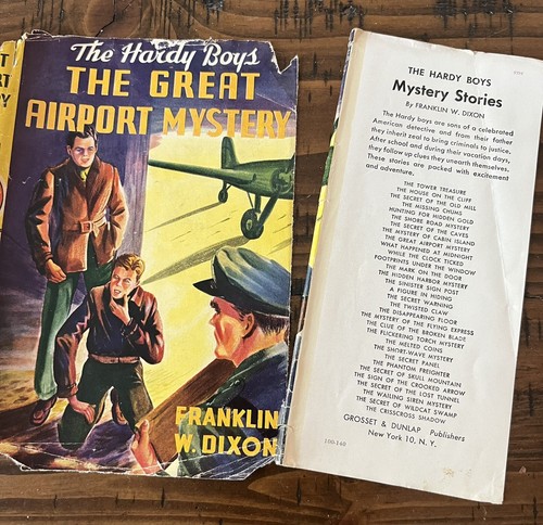 Hardy Boys Lot Vintage 16 Dustjacket Grosset Dunlap Dust Jackets - Picture 7 of 12