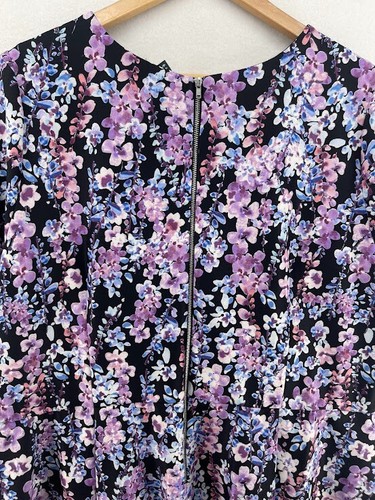 Gabby Skye Plus Size 20W Floral Dress Short sleeve Knee Length NWT - Picture 6 of 7