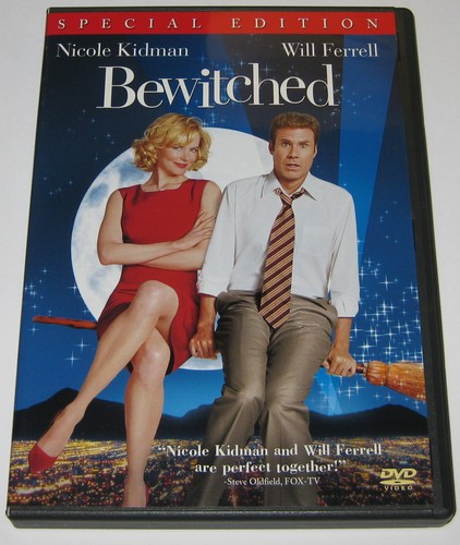 Bewitched DVD - Columbia 2005 Movie w/ Nicole Kidman and Will Ferrell - Region 1 - Picture 1 of 3