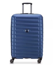 Delsey Shadow 5.0 28" Hardside Check In Spinner Blue Suitcases New With Defects