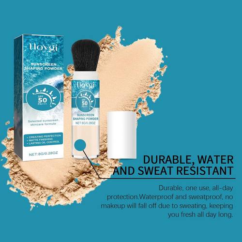 Mineral Sunscreen Setting Powder SPF 50+ - Oil Control Lightweight Face Powder f - Picture 6 of 8