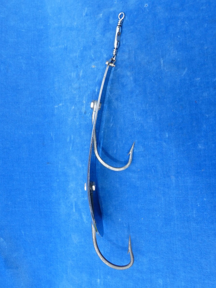 LEURRE DE PECHE,E3-2 Hook-40G 85MM--leurre artificiel de type cuillère