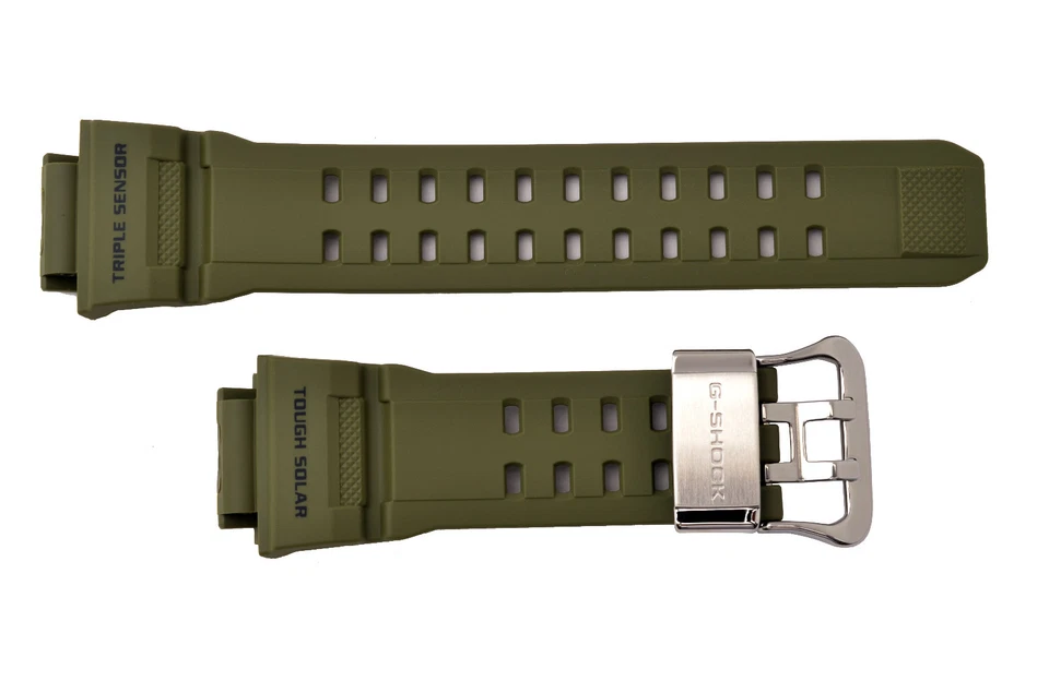 Correa de reloj genuina CASIO G-SHOCK Rangeman GW-9400-3 goma original Foto 2 de 4