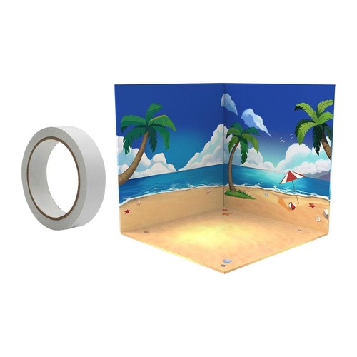 Diorama 1/12 Backdrop Showcase for Action Figures Vehicle Scene Mini Doll Toy - Picture 75 of 77