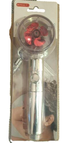 Soffione Doccia Alta Pressione 40% di Acqua in Meno Doccetta TurboCompressa - Picture 6 of 15