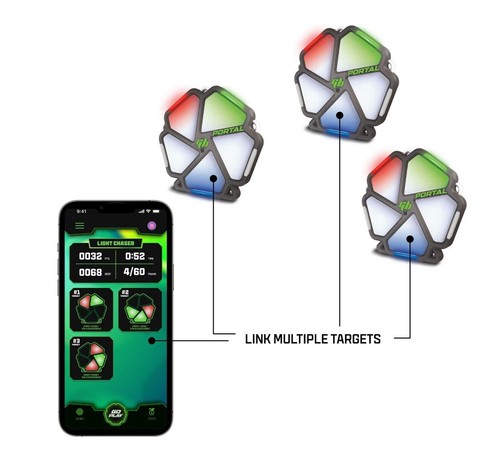 GEL BLASTER PORTAL SMART TARGET SYSTEM FREE APP GAMEPLAY MULTIPLAYER SCORE TRACK - Picture 3 of 4