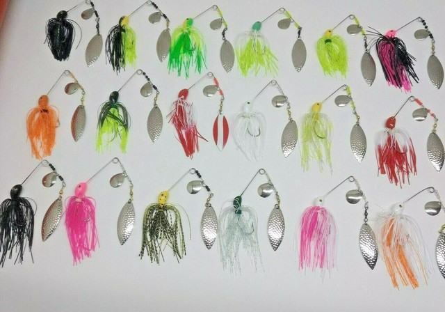 Cabin Creek Bass Spinnerbait 3 8oz Frog Hair Turtle Back Indiana