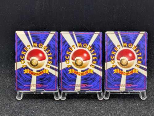 Pokemon Card Complete 1996 Holo Charizard Blastoise Venusaur Set Japanese 4 #1 - Picture 18 of 18