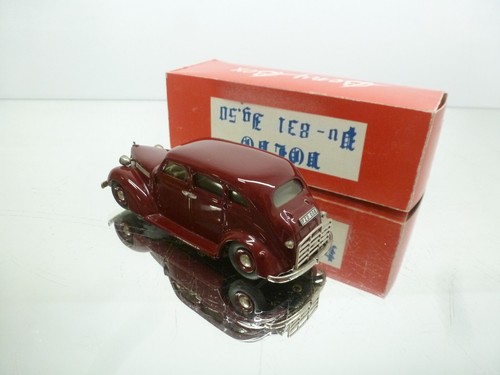 BENNY BENY BOX VOLVO PV801-2 1938-47 -VERY RARE-RED 1:43- HIGH QUALITY IN BOX - Picture 12 of 13
