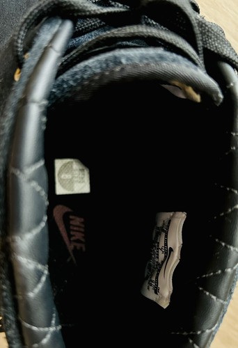 Size 8 - Nike LeBron XIII Lifestyle Black Suede Sneakers, Great Condition - Picture 5 of 7