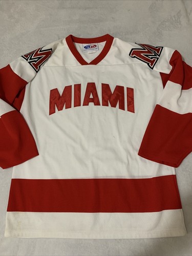 Miami RedHawks AK Hockey Jersey Youth Size M