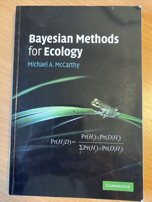 Bayesian Methods for Ecology von Michael A. McCarthy (2015, Taschenbuch)
