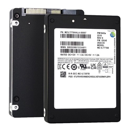 Hard drive Netapp Samsung 6.4TB SSD SAS 12G 2.5