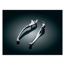 Kuryakyn Chrome Wide Levers fits Suzuki & Kawasaki Cruiser Models K7425