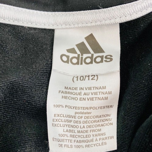 Adidas TRICOT Unisex Full Zip Track Jacket Long Sleeve Youth Size M 10/12 - Picture 12 of 13