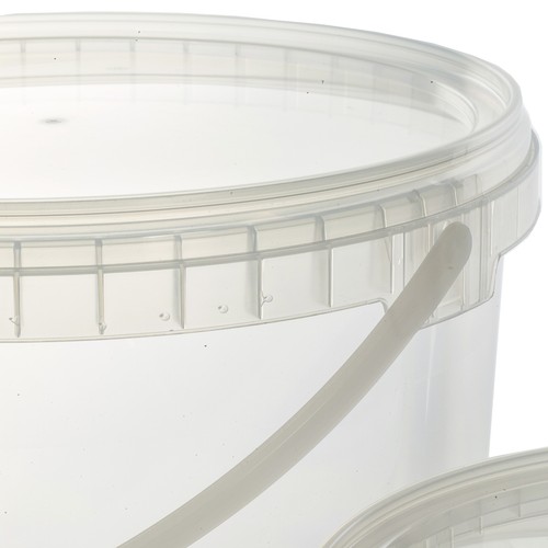 GardenersDream Durable Multipurpose Clear Round Recylable Plastic Storage Tubs - Picture 18 of 51