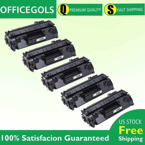 5er-Pack 80A CF280A schwarze Tonerkassette für HP LaserJet Pro 400 M401dn M425dn