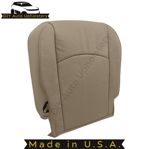 2009-2012 For Dodge Ram 1500 2500 Laramie Leatherette Driver Bottom Cover Tan - Picture 4 of 9