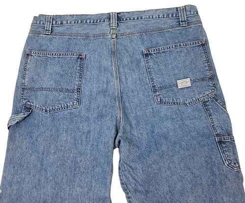 Signature by Levi Strauss & Co. Men's and Big Men's Carpenter Jeans Size 42×32 - Picture 10 of 16