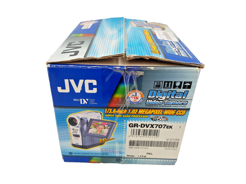 JVC GR-DVX707EK MiniDV PAL Digital Video Camera Camcorder iLink Vintage Silver - Picture 24 of 24