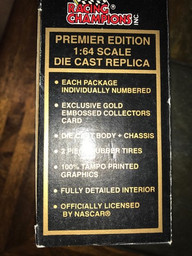 Racing Champions NASCAR 1993 Premier Edition Atlanta Speedway scala 1:64 - Foto 3 di 3