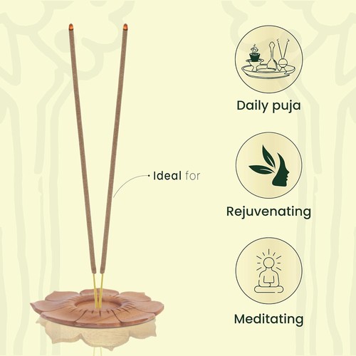 Cycle Pure Yagna Incense Sticks Pack of 3 Sandal Floral Fragrance 30 sticks each - Picture 3 of 8