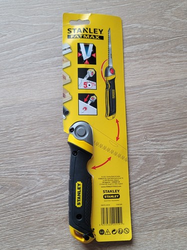 Stanley Fatmax Jab Saw Folding PRO Wallboard Gyprock Drywall & Plaster Board Cut - Picture 7 of 8