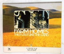 19831John Deere Calendar Farm Homes They Last Like The Land