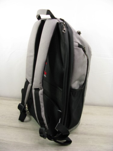 Slotra Laptop Rucksack 15,6" mit Kameratasche und USB Ladeanschluss grau Reisen - Bild 10 von 24