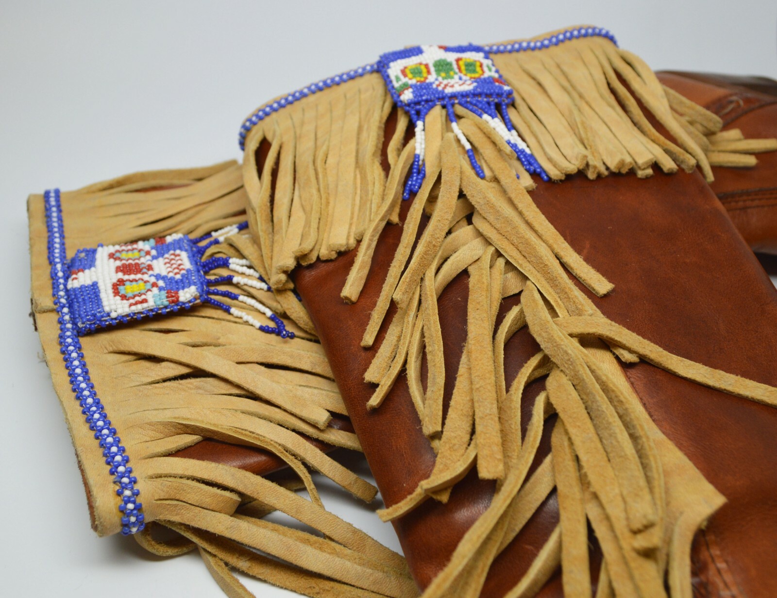 Vintage Leather and Leather Fringe Knee-High Boots Dexter Phoenix Native Native Native Sz 9N b503eb Vintage Leather and Leather Fringe Knee-High Boots Dexter Phoenix Native Native Native Sz 9N b503eb